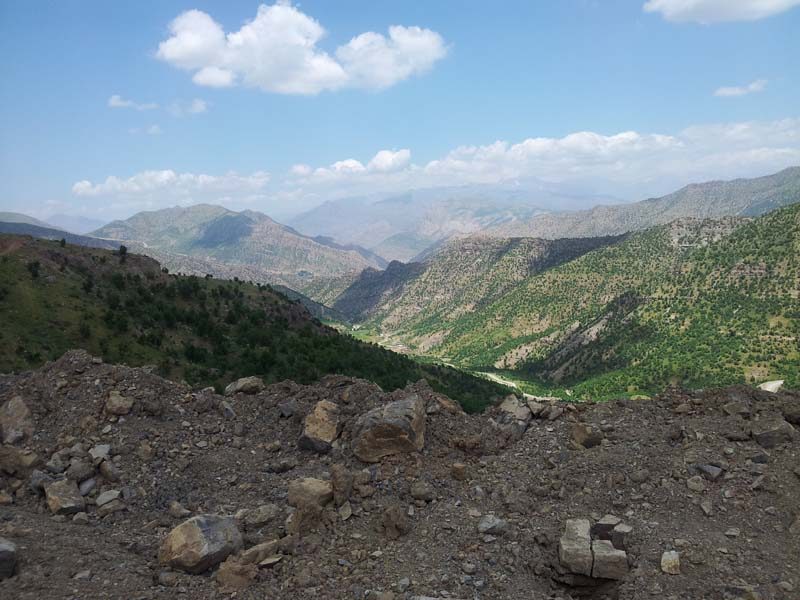 Iraq/Kurdistan mountain view